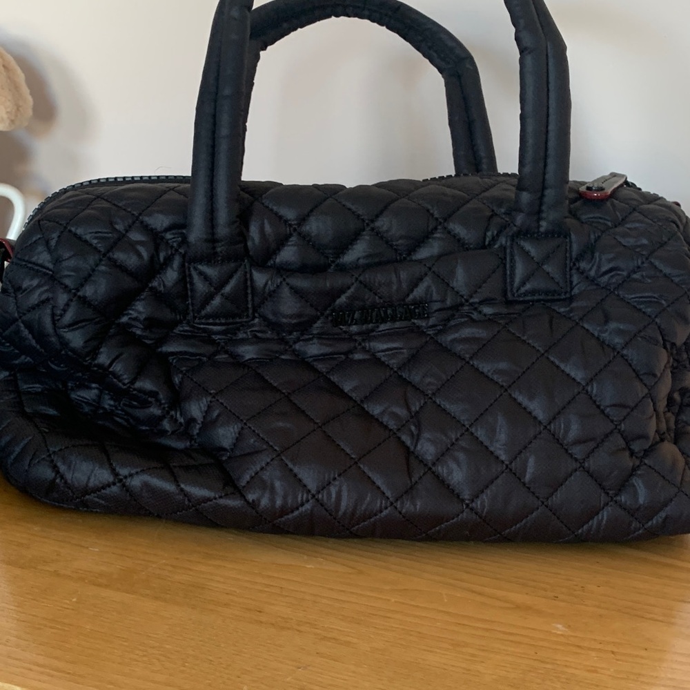 MZ Wallace Black Quilted Handbag